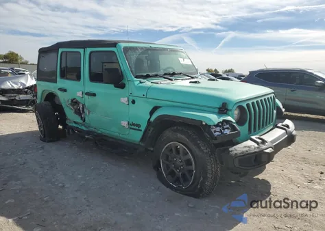 2021 Jeep Wrangler Unlimited Sport from USA, damaged, VIN 1C4HJXDN7MW549681